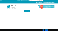 Desktop Screenshot of hotelpoloriccione.com